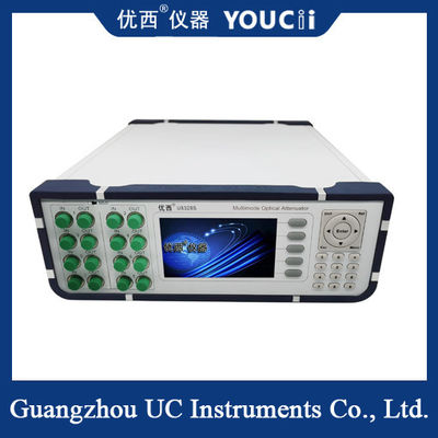 Wysoka wydajność 8-kanałowego, wielowarunkowego atenuatora optycznego z wyświetlaczem