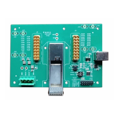 QSFP-DD Płytka ewaluacyjna EVB SFP 400G aktywny moduł PAM4