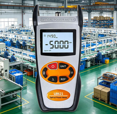 Rozmiar: 200×90×50 mm, rozdzielczość ekranu: 0,01 dB, licznik mocy optycznej